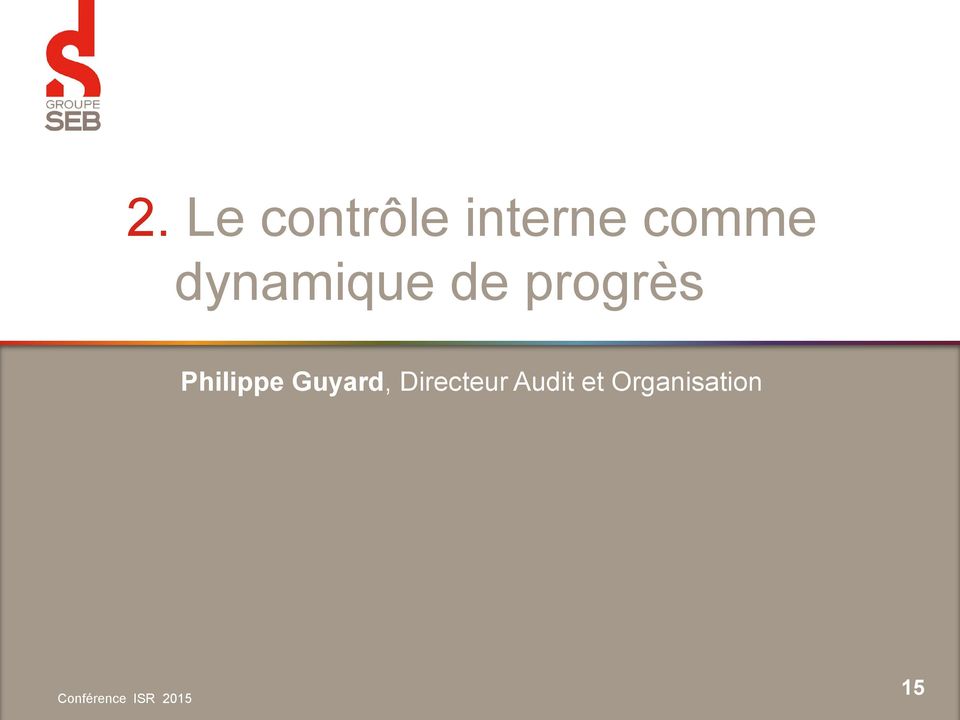 progrès Philippe Guyard,