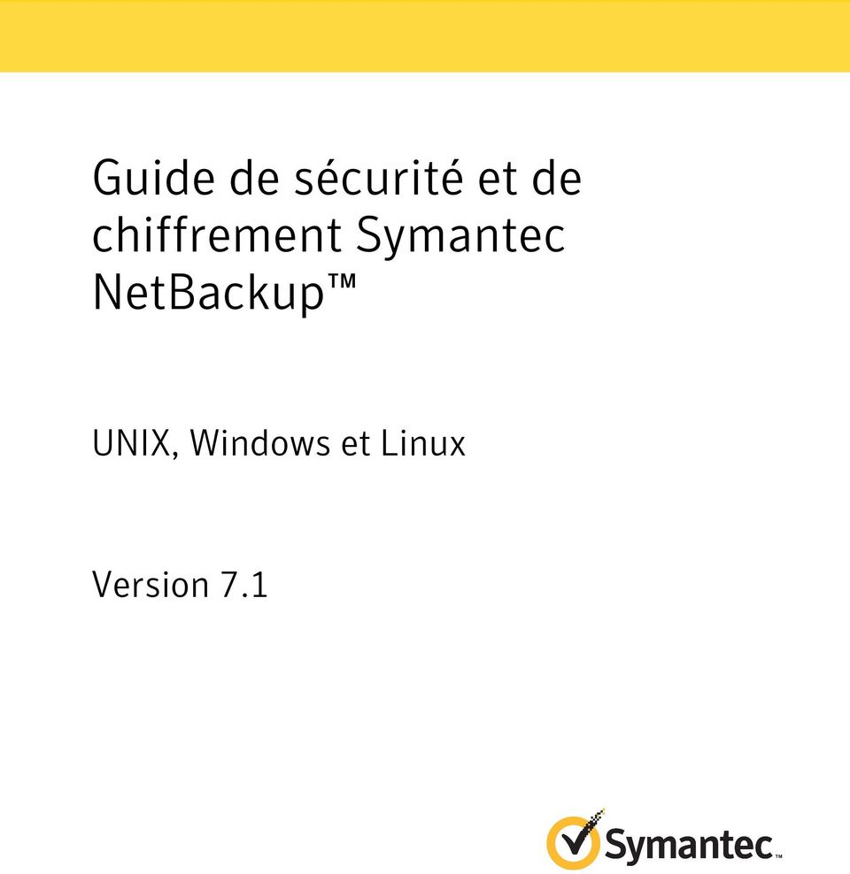 Symantec NetBackup