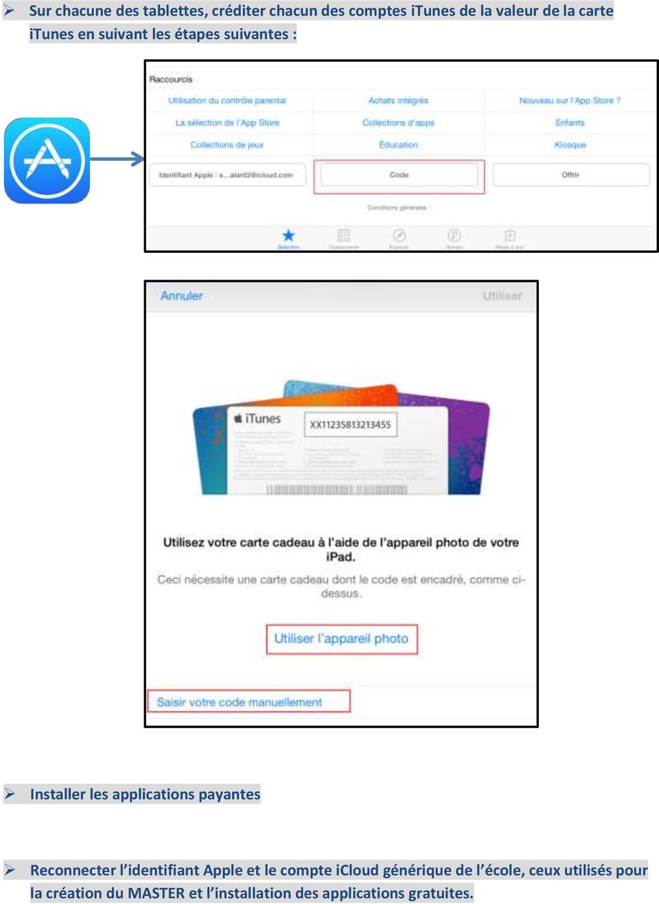payantes Reconnecter l identifiant Apple et le compte icloud générique de l