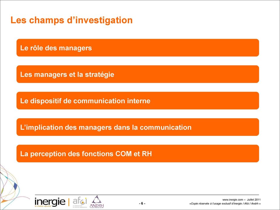 communication interne L implication des managers
