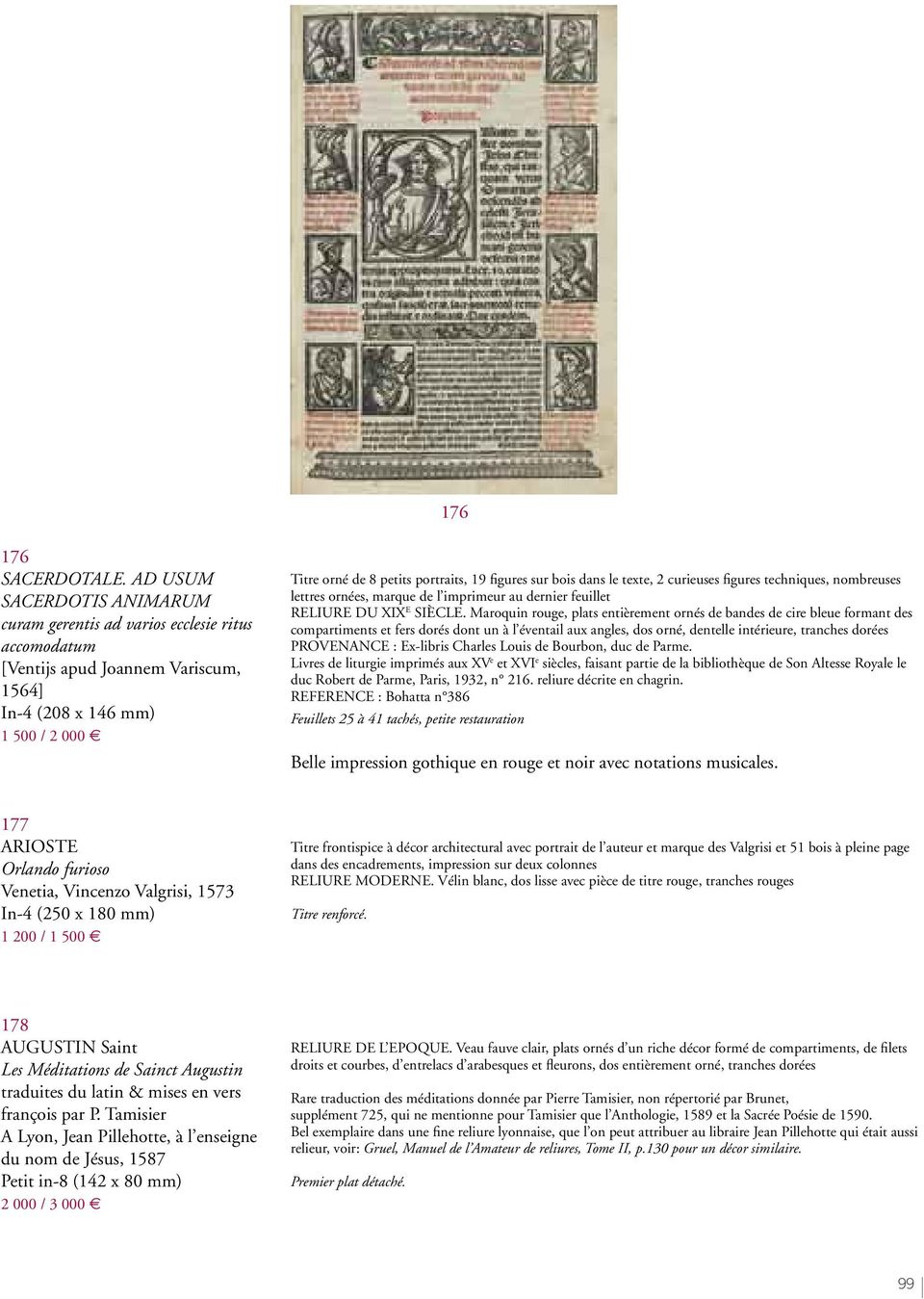 sur bois dans le texte, 2 curieuses figures techniques, nombreuses lettres ornées, marque de l imprimeur au dernier feuillet RELIURE DU XIX E SIÈCLE.