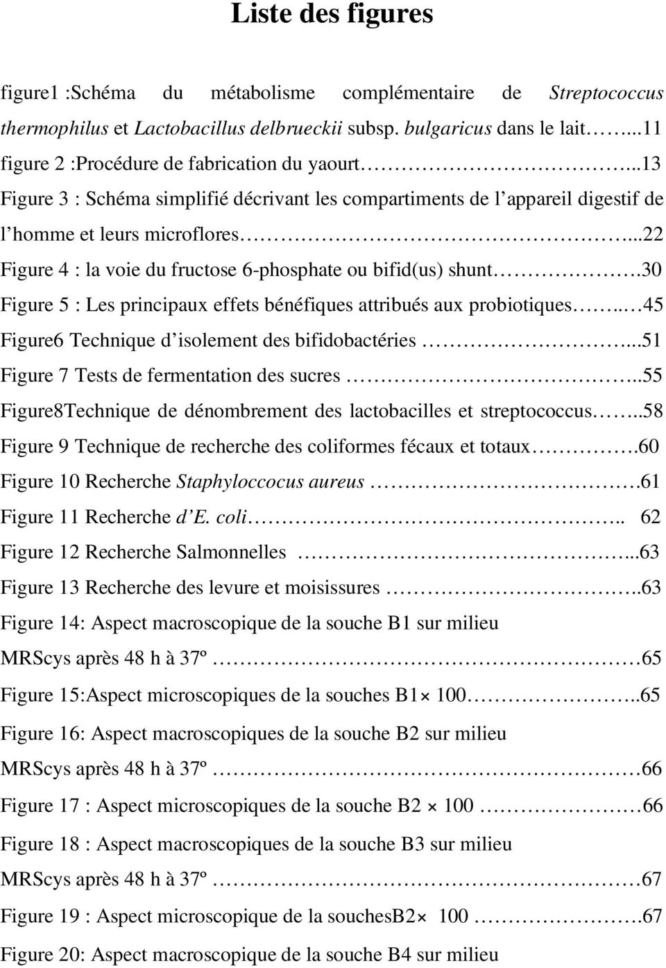 ..22 Figure 4 : la voie du fructose 6-phosphate ou bifid(us) shunt.30 Figure 5 : Les principaux effets bénéfiques attribués aux probiotiques.. 45 Figure6 Technique d isolement des bifidobactéries.