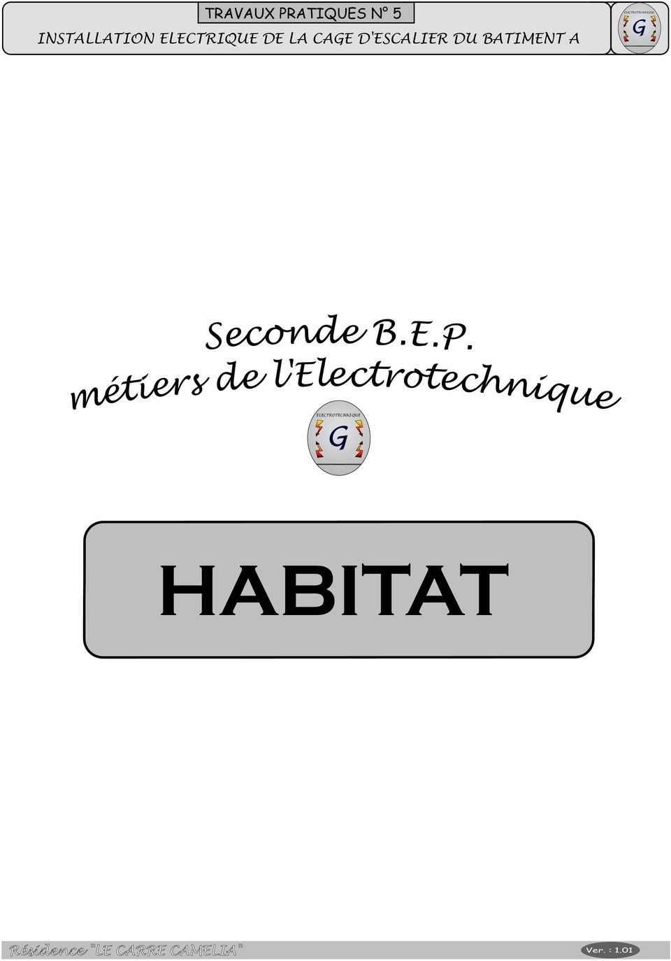 BATIMET A ELECTROTECHIQUE Seconde B.E.P.