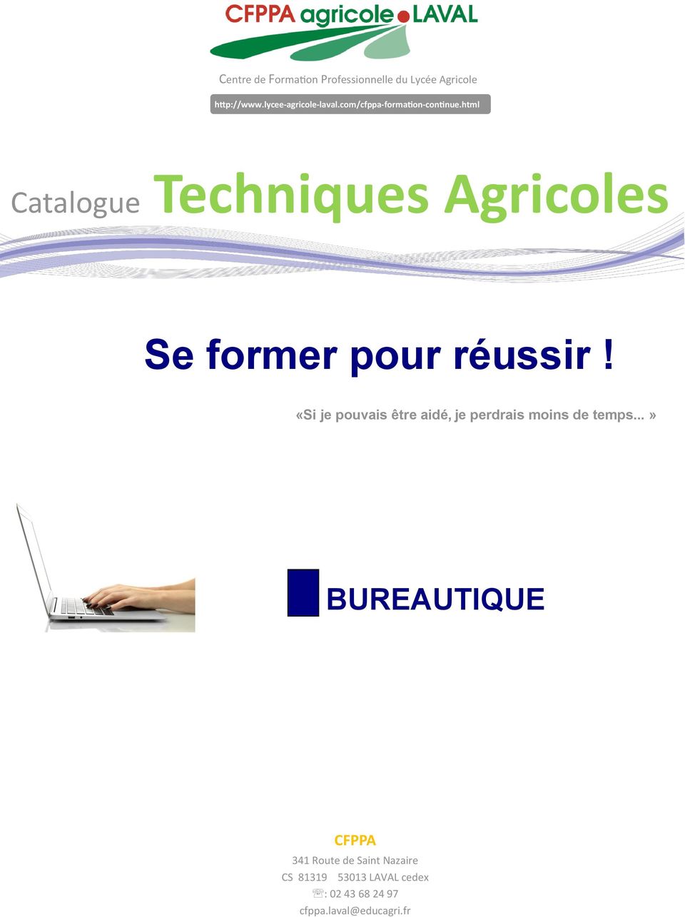 html Catalogue Techniques Agricoles Se former pour réussir!
