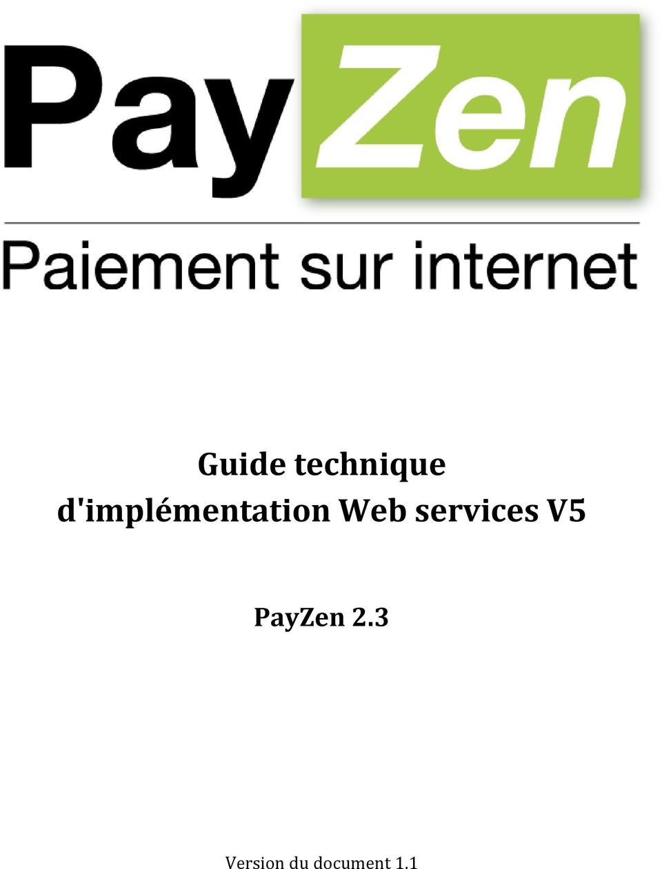 services V5 PayZen 2.
