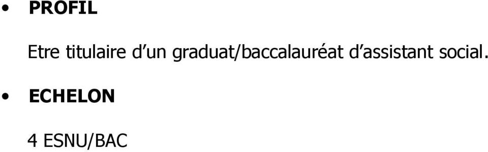 graduat/baccalauréat