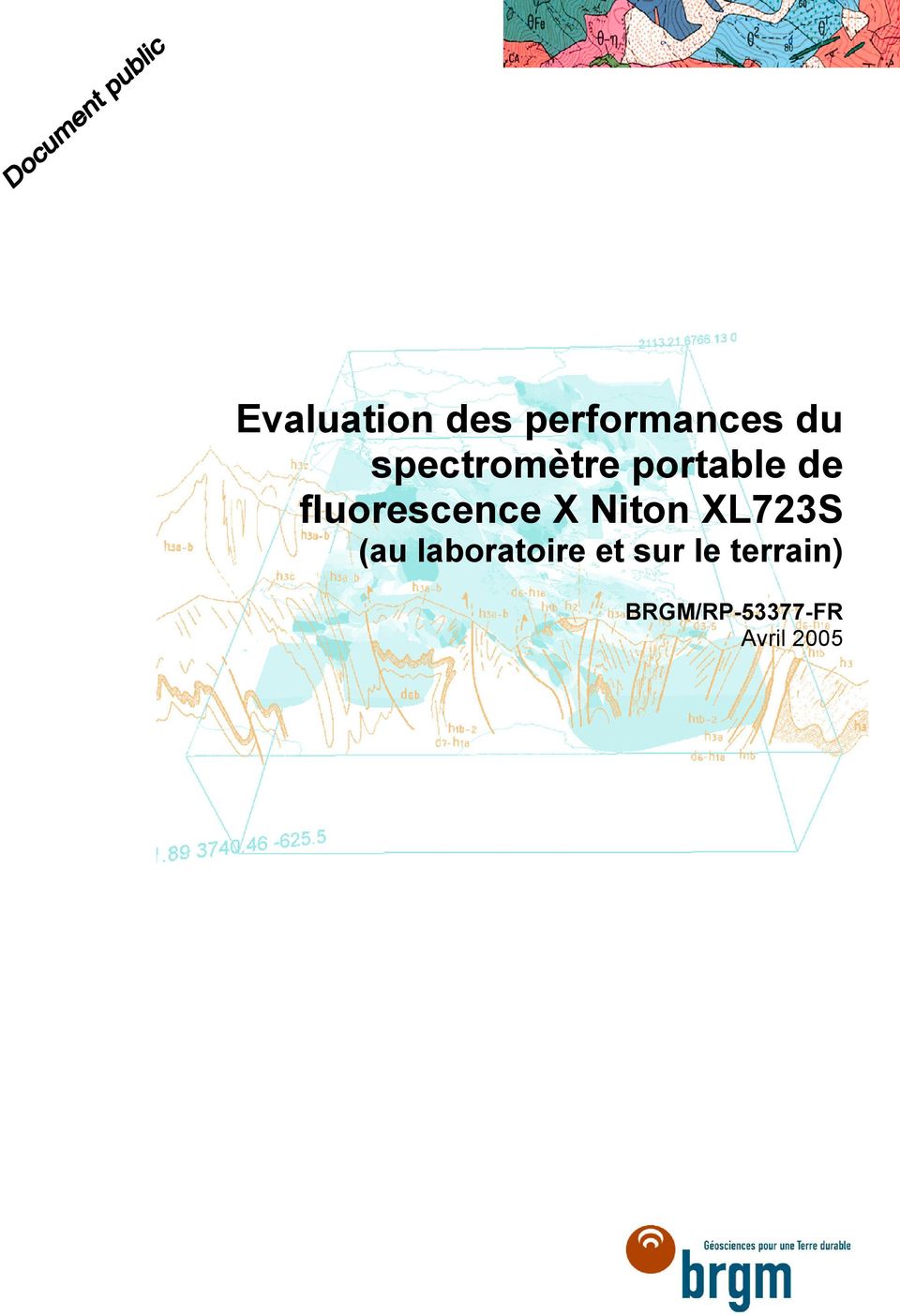 fluorescence X Niton XL723S (au