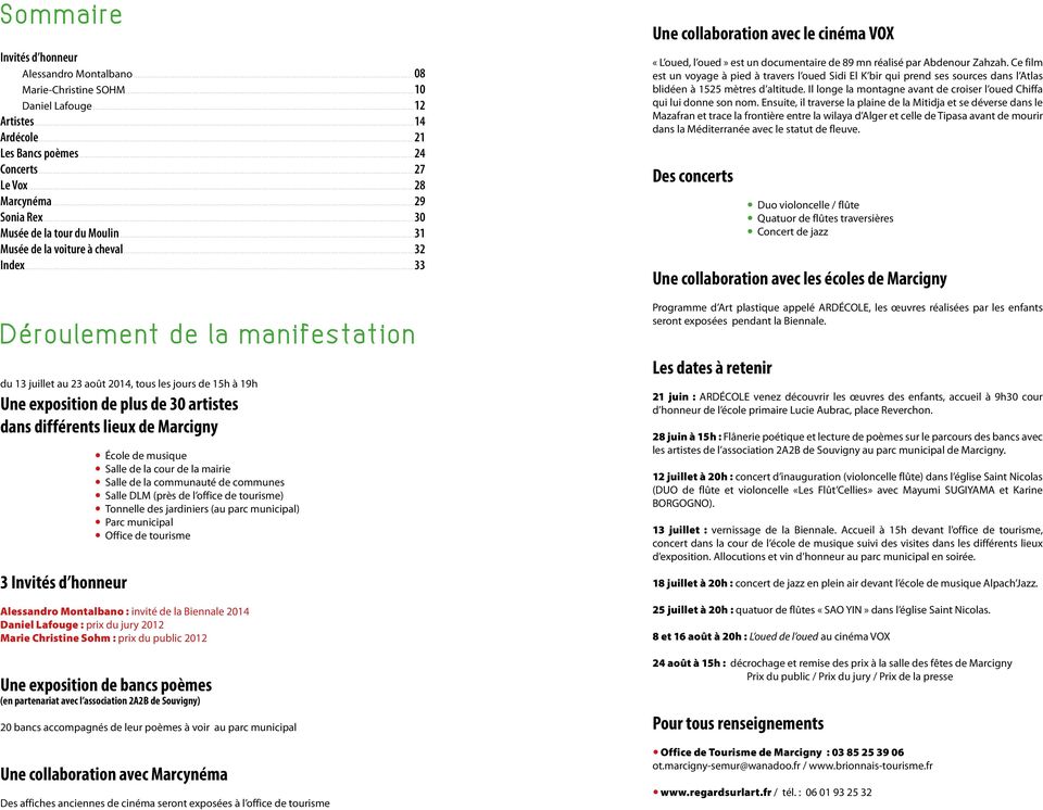 7 e Biennale d Art Contemporain de Marcigny - PDF Free Download