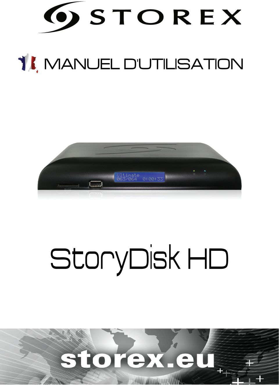 STOREX Disque dur multimedia D-522 pas cher 