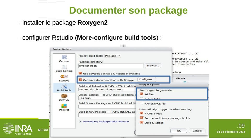 package - configurer