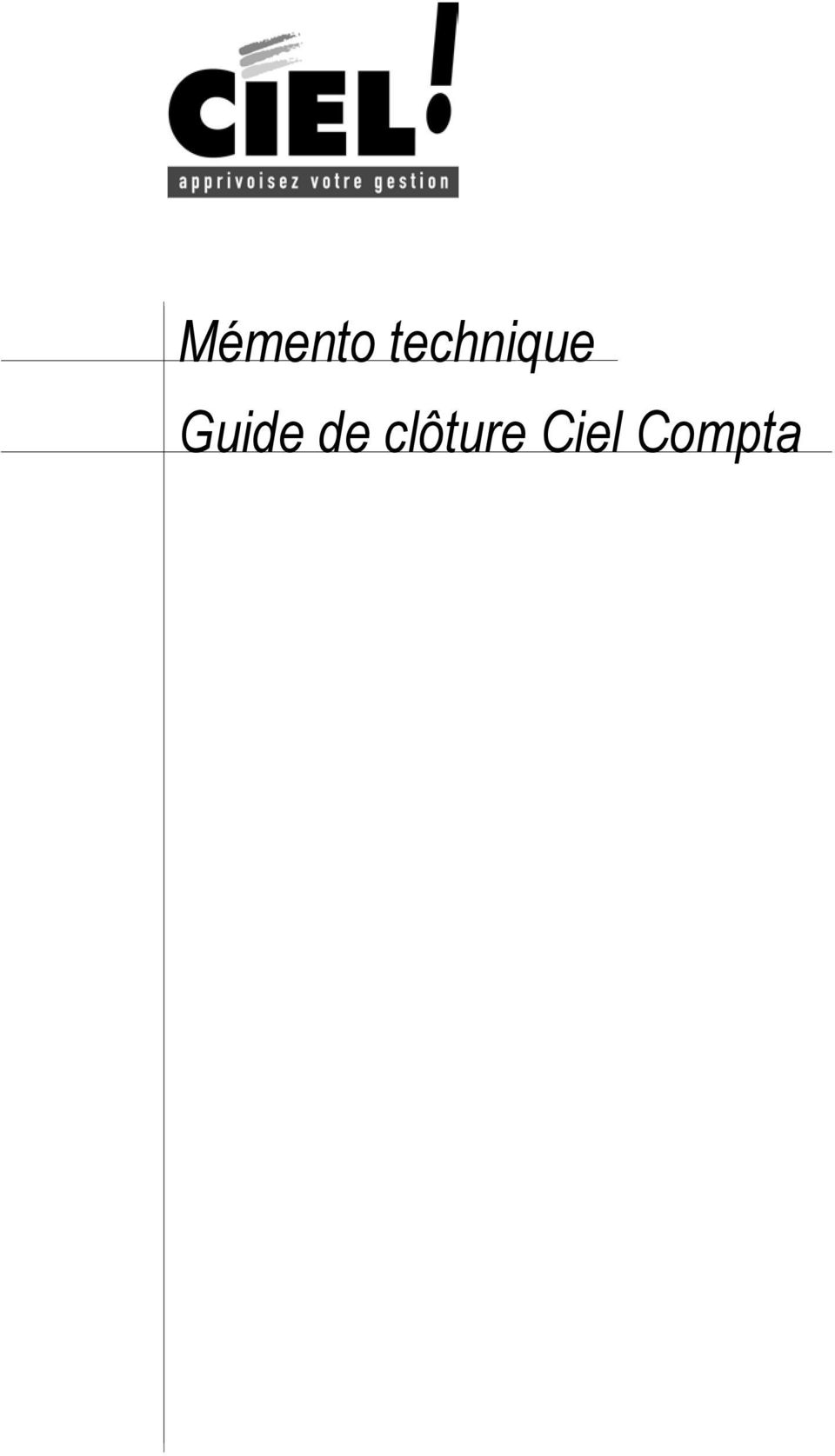 Guide de
