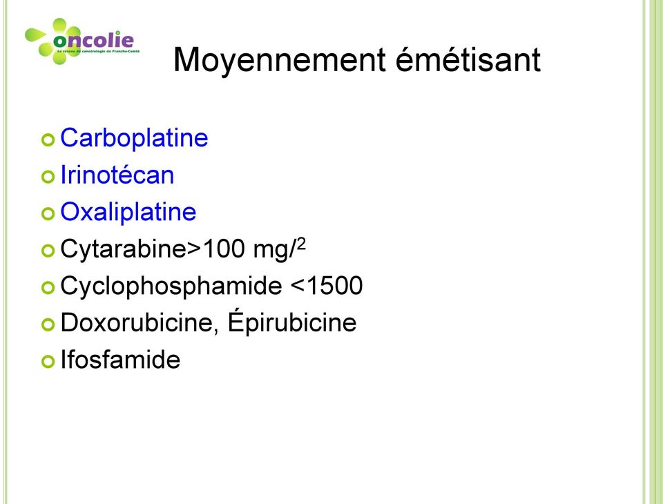 Cytarabine>100 mg/ 2