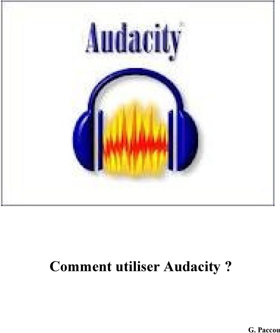 Audacity?