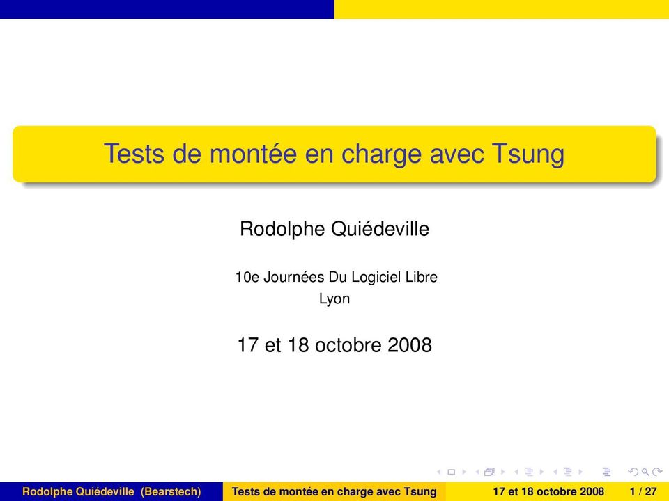 et 18 octobre 2008 Rodolphe Quiédeville