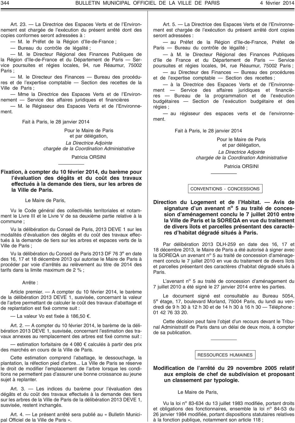 le Préfet de la Région d Ile-de-France ; Bureau du contrôle de légalité ; M.