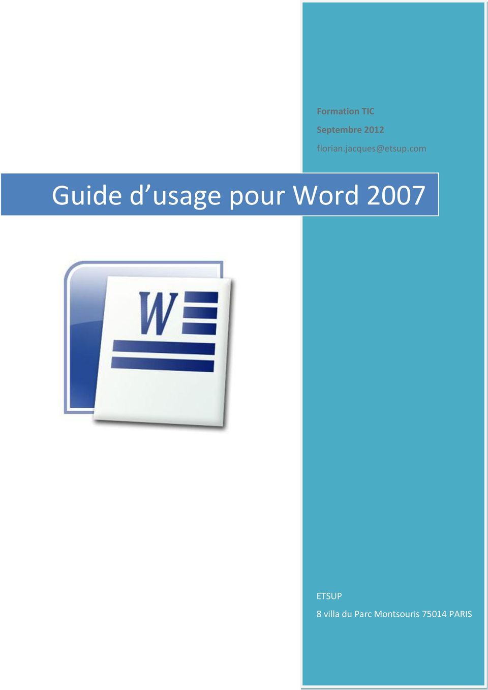 com Guide d usage pour Word