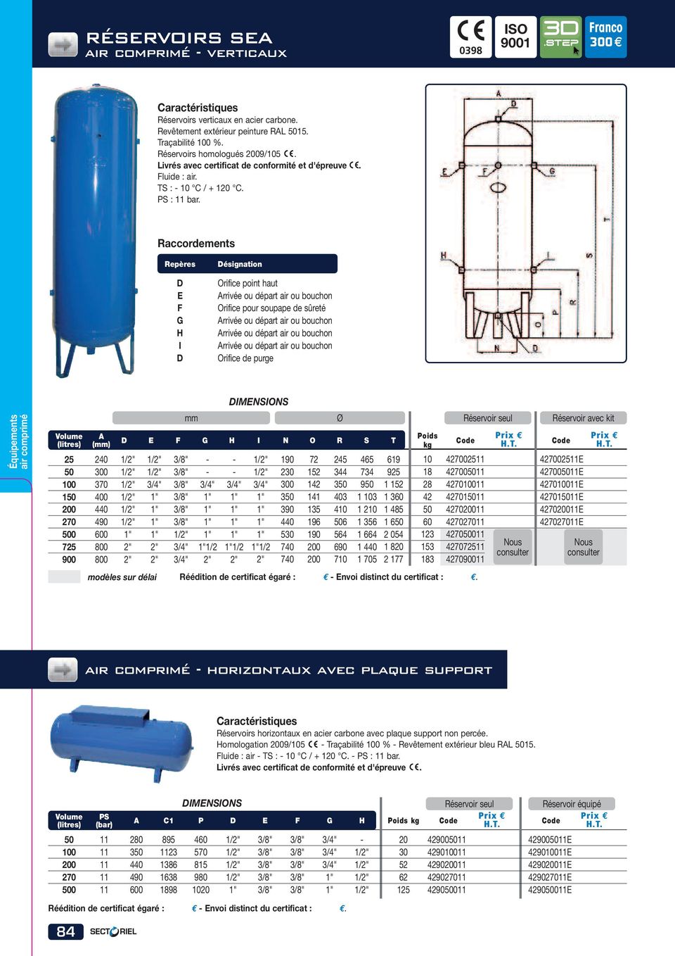 Fixation l4961.1 Air comprimé chaudière 60 l air comprimé Réservoir pression Lufttank chaudière M