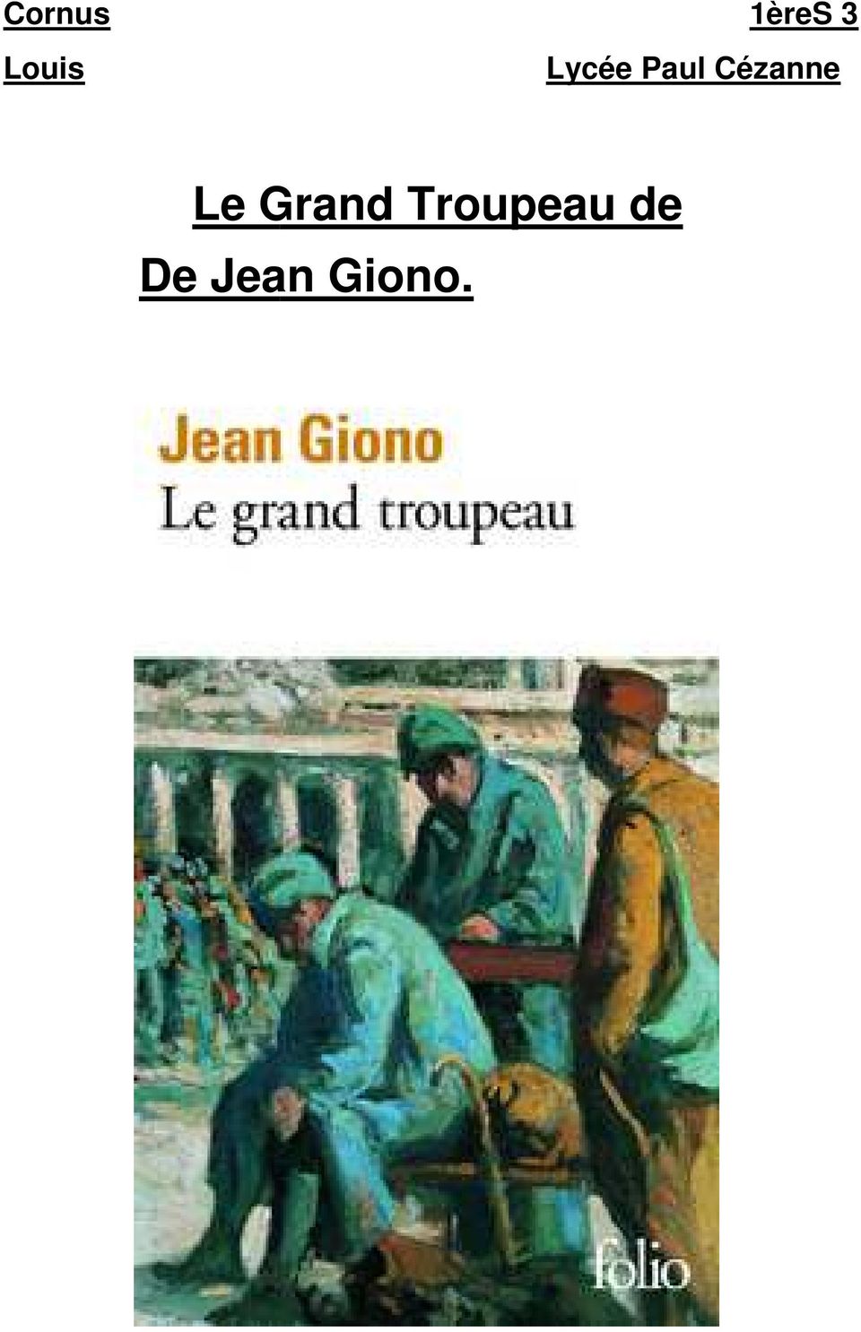Cézanne Le Grand
