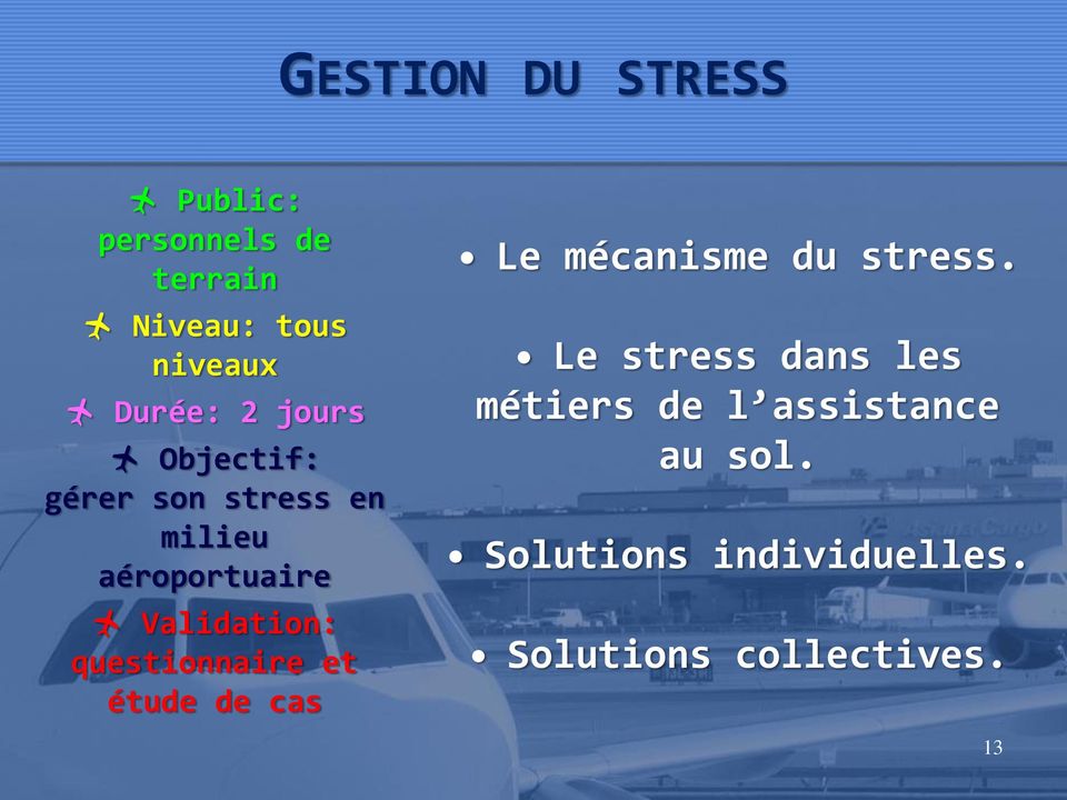 et étude de cas Le mécanisme du stress.