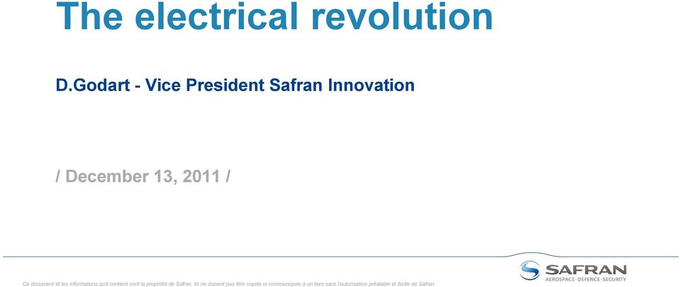 Innovation / December 13, 2011 / 9 / CMD