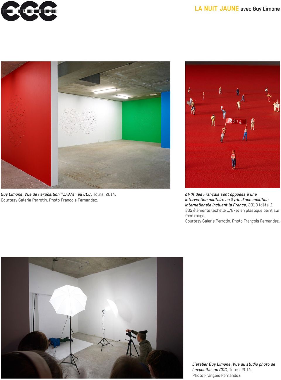 France, 2013 (détail). 335 éléments (échelle 1/87e) en plastique peint sur fond rouge. Courtesy Galerie Perrotin.