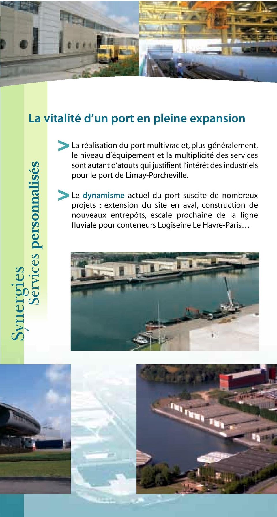 industriels pour le port de Limay-Porcheville.