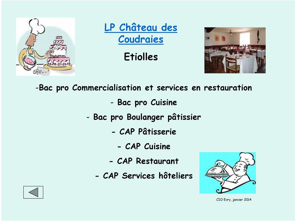 pro Cuisine - Bac pro Boulanger pâtissier - CAP