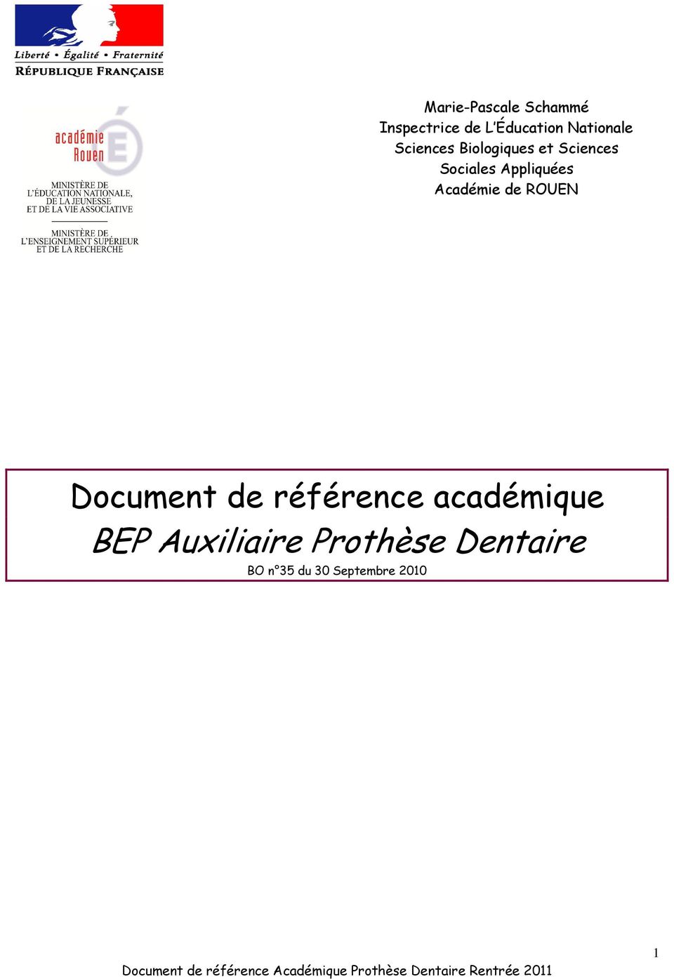 Appliquées Académie de ROUEN Document de référence