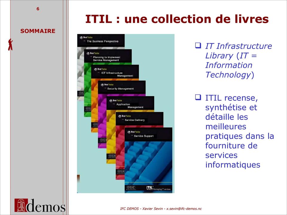 Technology) ITIL recense, synthétise et détaille