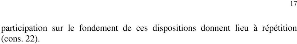 dispositions donnent