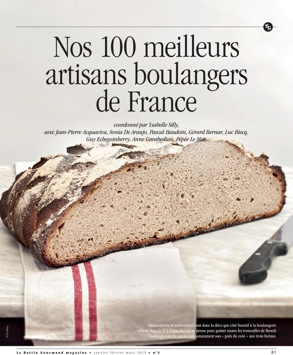 Nos 100 Meilleurs Artisans Boulangers De France Pdf - 