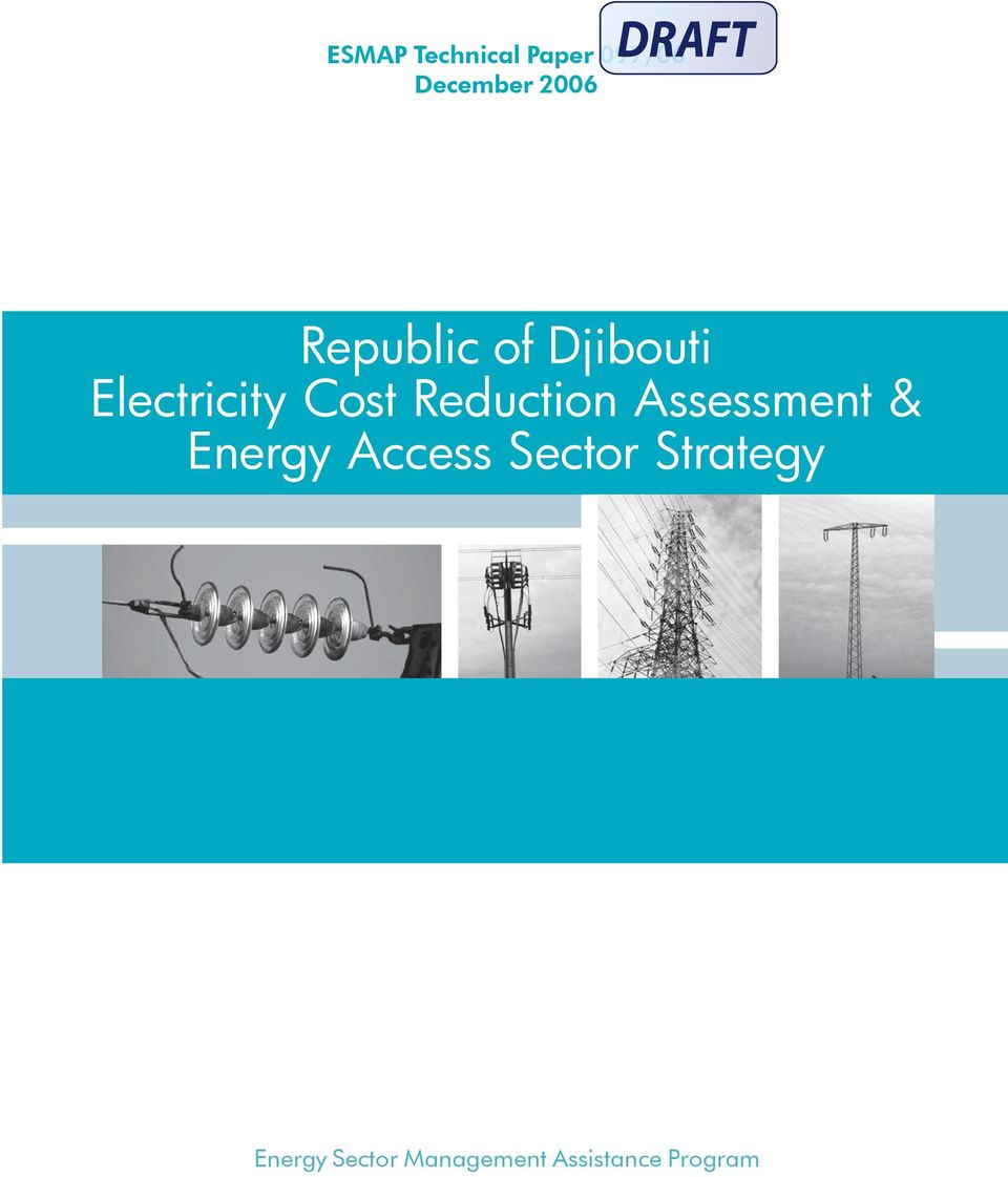 Reduction Assessment & Energy Access Sector