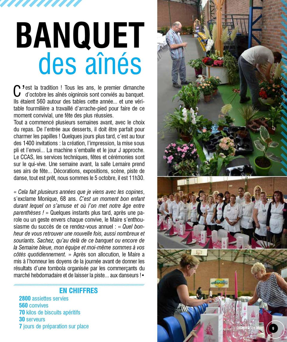 560 Convives Au Banquet Oignies Honore Ses Aînés Pdf