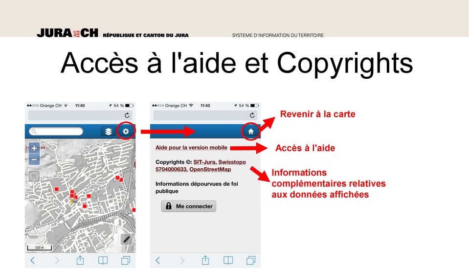 l'aide Informations