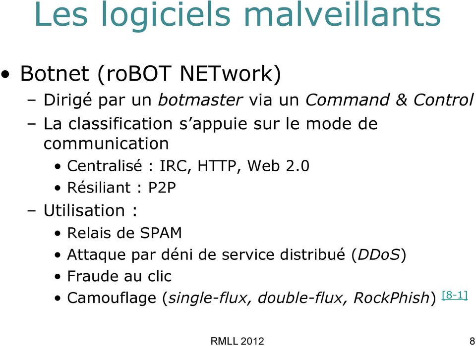 IRC, HTTP, Web 2.