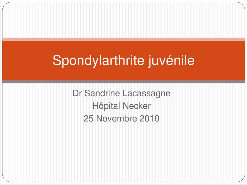 Sandrine Lacassagne