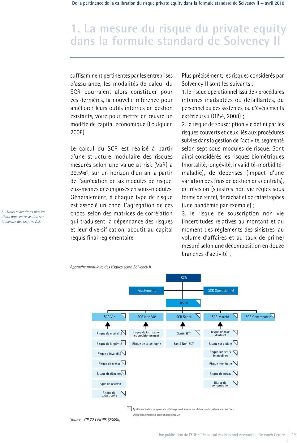 gestion existants, voire pour mettre en œuvre un modèle de capital économique (Foulquier, 2008).