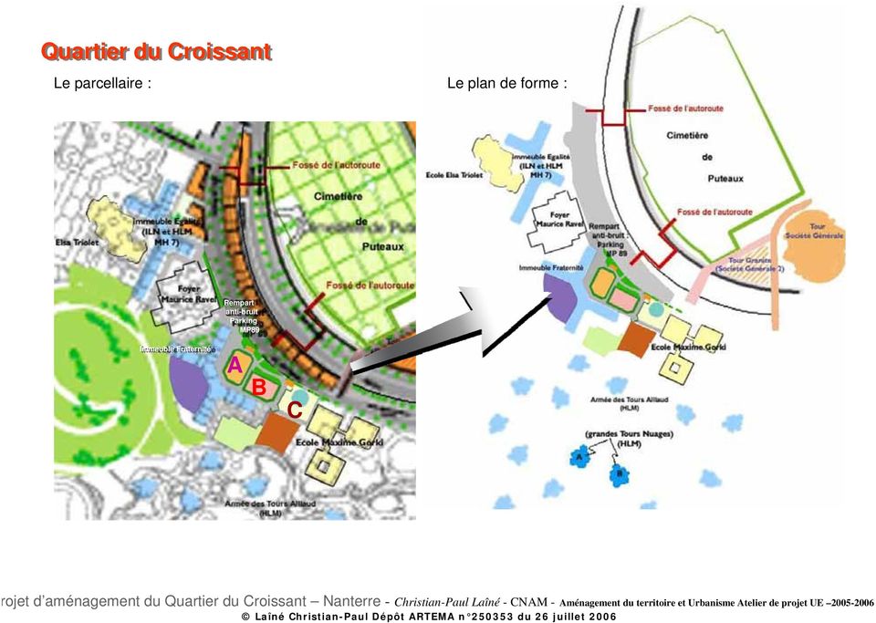 Quartier du Croissant Nanterre - Christian-Paul Laîné - CNAM -