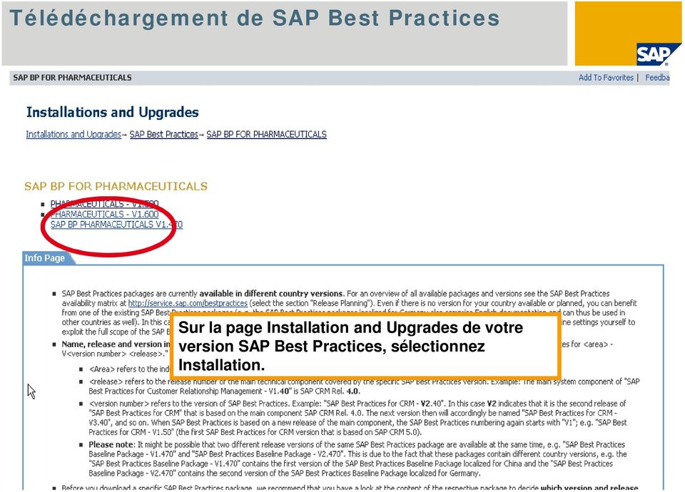 version SAP Best