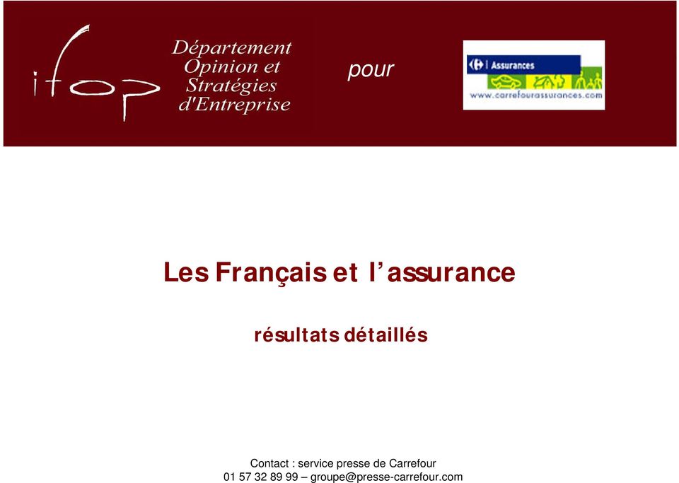 service presse de Carrefour 01 57