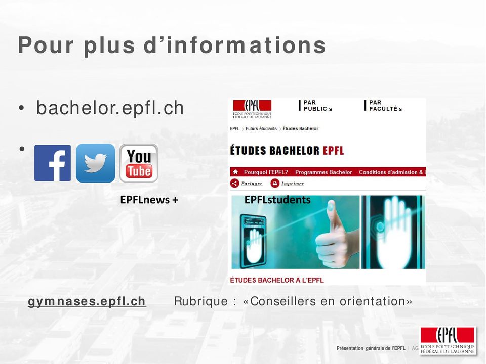 ch EPFLnews + EPFLstudents