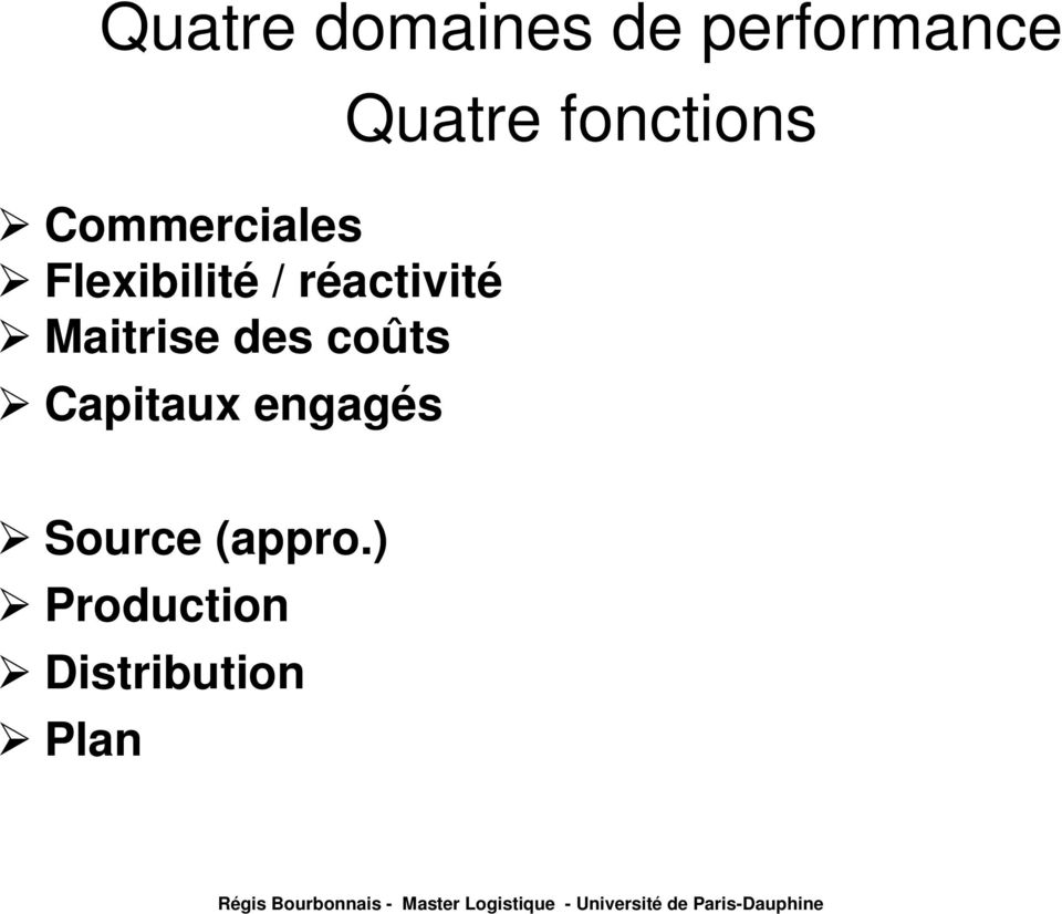 fonctions Source (appro.