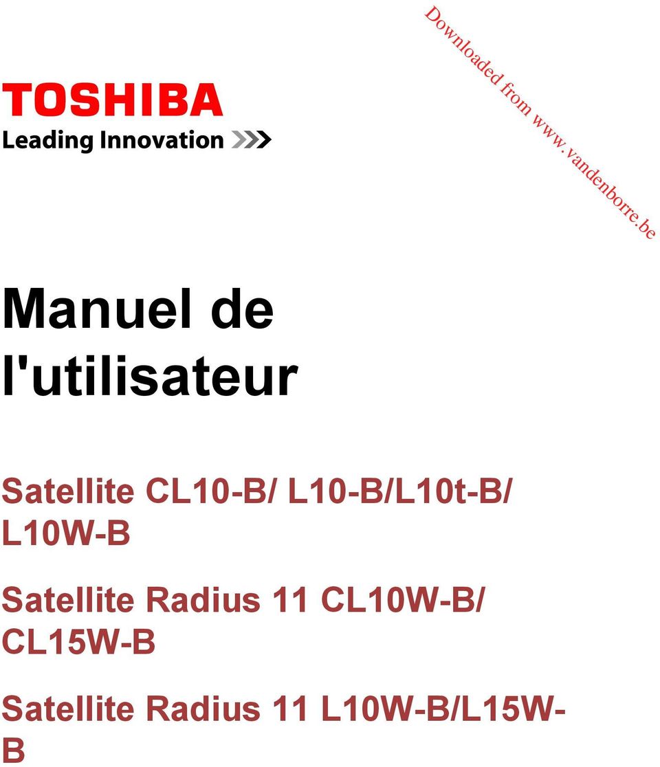 Satellite Radius 11 CL10W-B/
