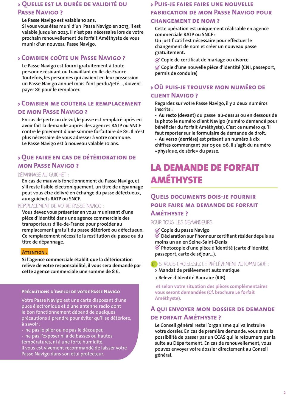 Foire Aux Questions Sur Le Forfait Améthyste Pdf Free Download