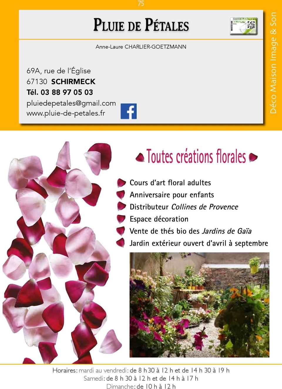 enfants Distributeur Collines de Provence Espace décoration Vente de thés bio des Jardins de Gaïa Jardin extérieur ouvert