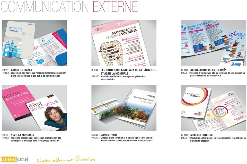 communication pour le lancement du service EOLE CLIENT : AG2R LA MONDIALE PROJET : Marketing opérationnel.