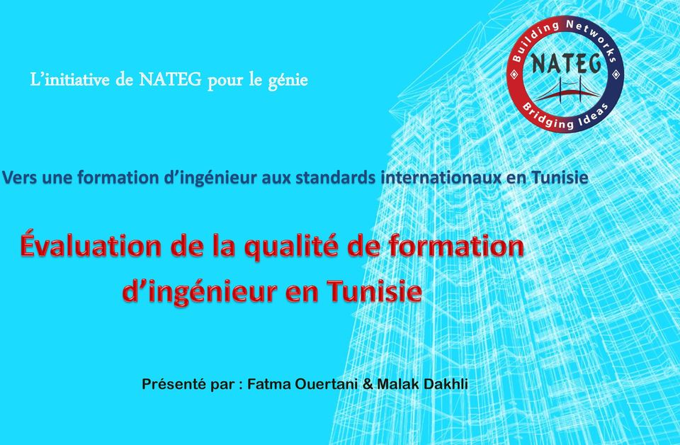 standards internationaux en Tunisie