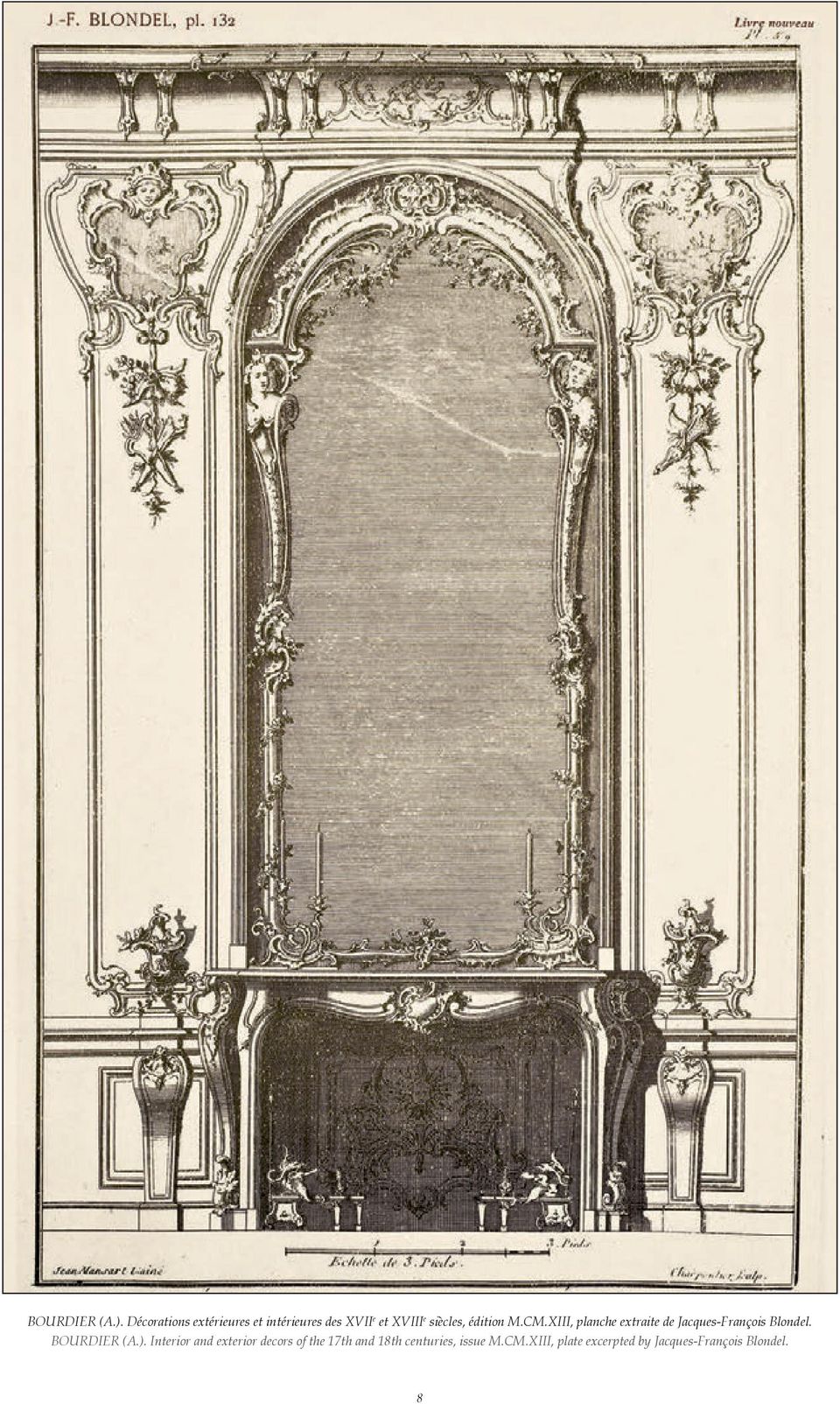 édition M.CM.XIII, planche extraite de Jacques-François Blondel.