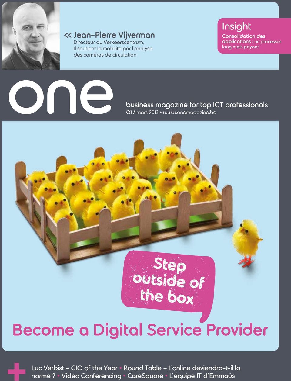 ict professionals Q1 / mars 2013 www.onemagazine.