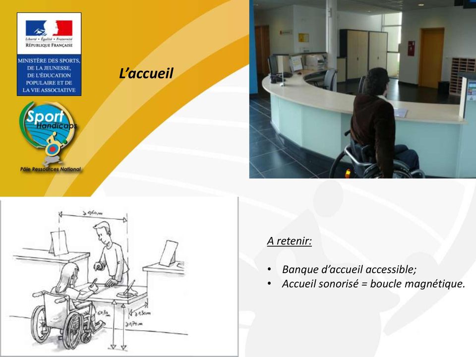 accessible; Accueil